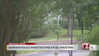 Durham police investigating deadly shooting on Cornwallis Road