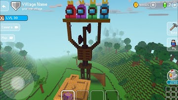 Siren Head Attacks Among Us Imposters - Block Craft 3d: Building Simulator Games for Free