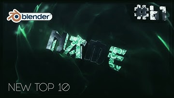 TOP 10 FREE Intro Templates #61 [ Blender ]