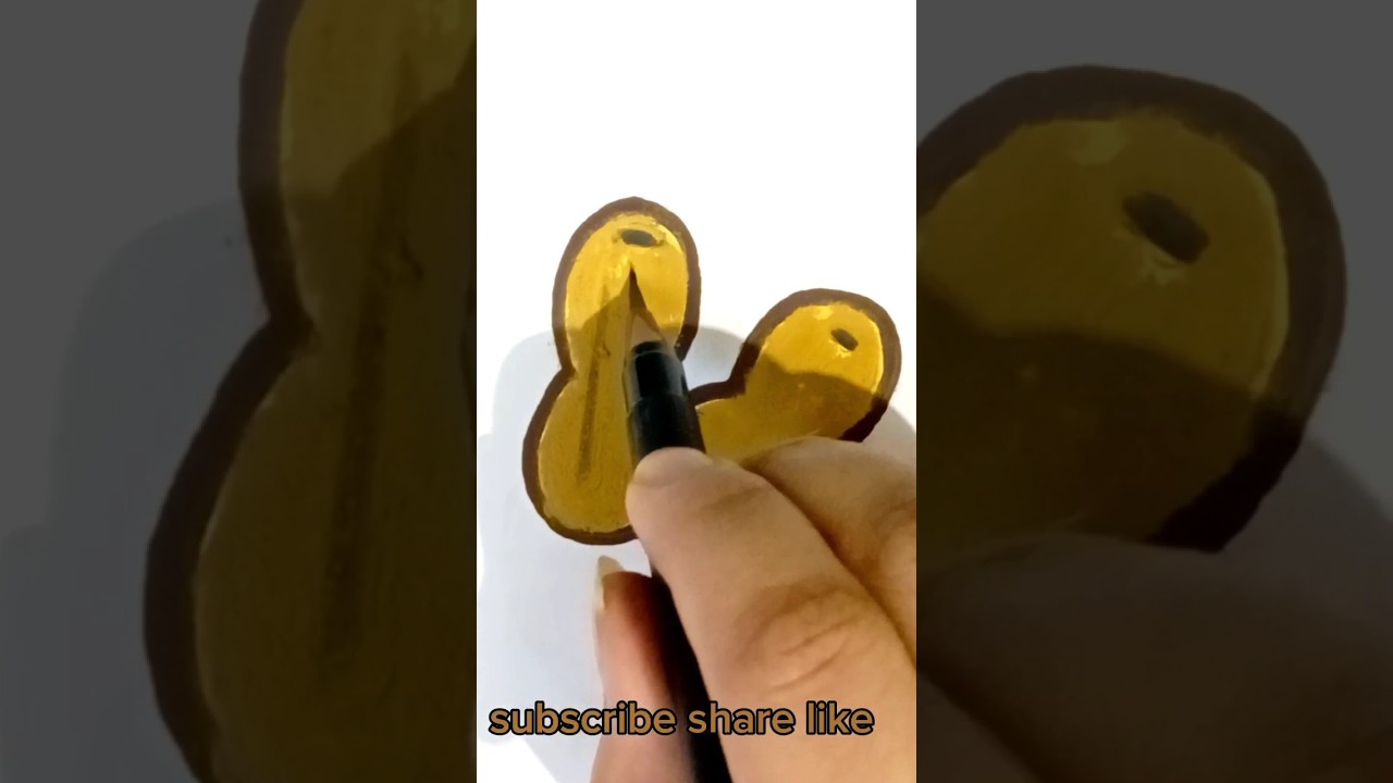 drawing of peanut EASY #art #viral #trending #draw #drawing #shorts