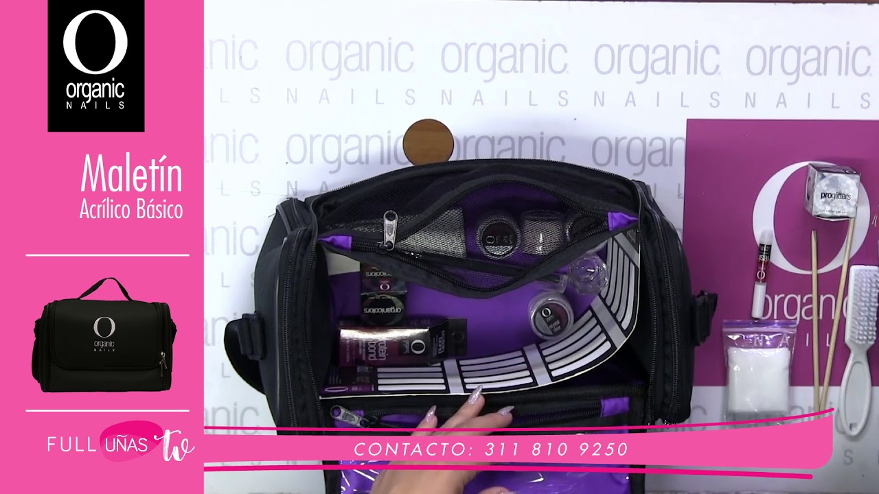 Kit Acrílico Básico Organic Nails - YouTube