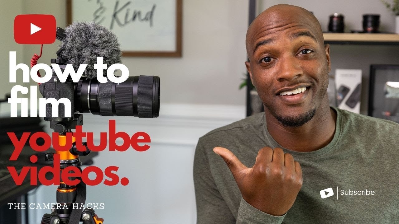 How To Film a Youtube Video Beginner Guide YouTube