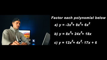 MHF4U (Grade 12 Advanced Functions) - Factoring Polynomial Functions