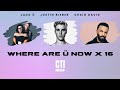Jack Ü - Where Are Ü Now x 16 (with Justin Bieber &amp; Craig David) [CTI Mashup]