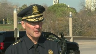 MPD Chief talks about flag burned by protester outside GOP debate
