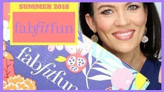 FAB FIT FUN - Summer 2018 - FOREO, TARTE, ELEMIS - Beauty Subscription Box