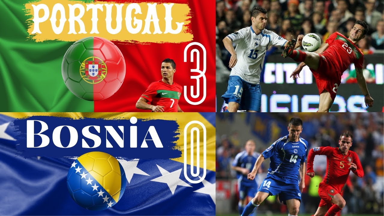 CRISTIANO RONALDO Highlights Portugal VS Bosnia Herzegovina 3-0 2023