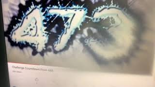 Challenge countdown from 666