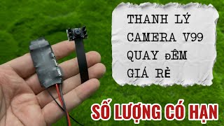 THANH LÝ CAMERA SIÊU NHỎ V99 PLUS QUAY ĐÊM GIÁ RẺ - SỐ LƯỢNG CÓ HẠN