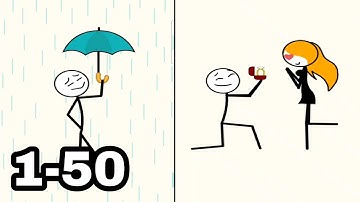 Draw Puzzle 2 : (Level 1-50) One Line One Part All Levels