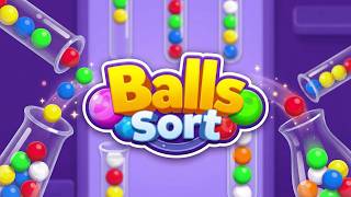 Balls Sort: Express! Game Gameplay Android screenshot 4