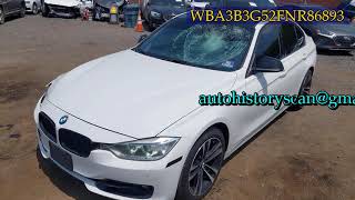 WBA3B3G52FNR86893 Bmw 328I Xdrive 2015