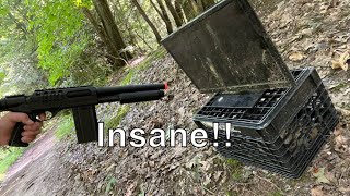 Air-soft vs. TV!! TV didn’t stand a chance! screenshot 2