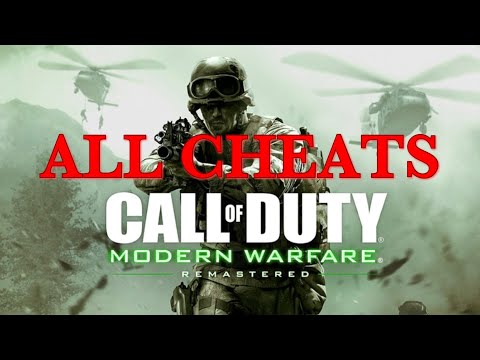 Modern Warfare Remastered(ALL CHEATS)