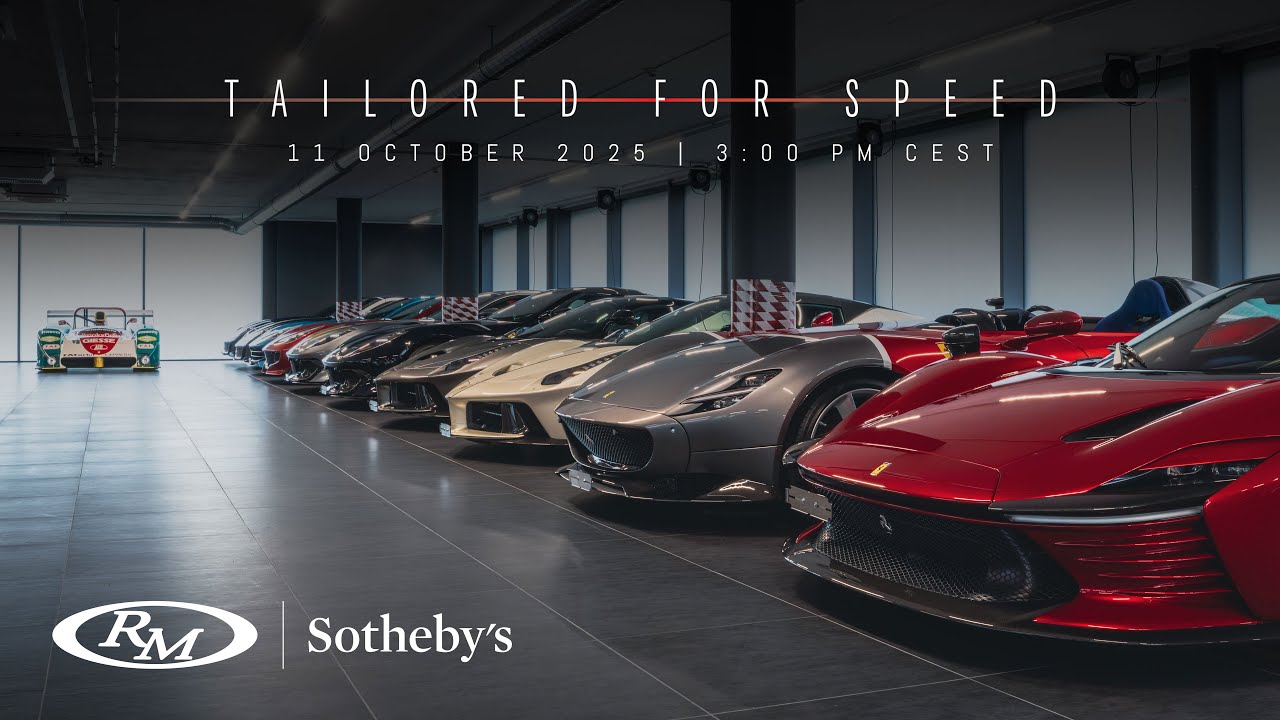 RM Sotheby's | The Tailored for Speed Collection - 11 October 2025
