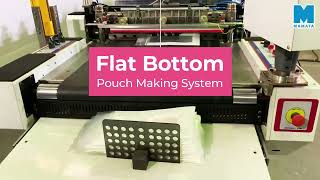 mamata | Flat Bottom Pouch Making System (Running PET PE Laminate Film)
