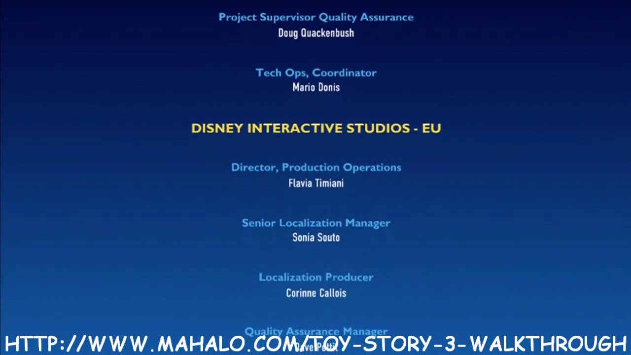 Toy Story 3 Walkthrough The Ending Credits YouTube