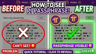 تحديث شبكة Pi: كيفية عرض عبارة المرور في شبكة Pi screenshot 2