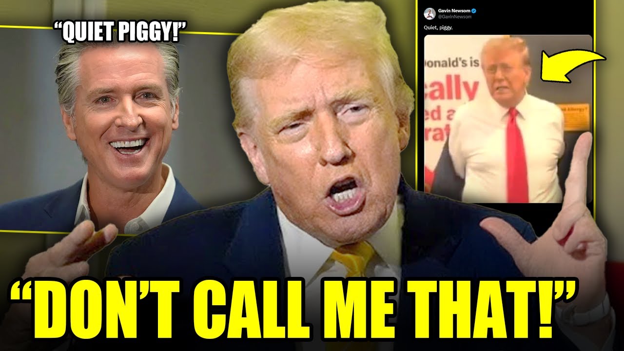 Ньюсом разгромил Трампа за оскорбительный комментарий репортеру