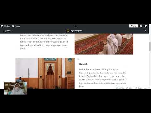 Explaining About Mosque Website & Tutorial How to Make Article