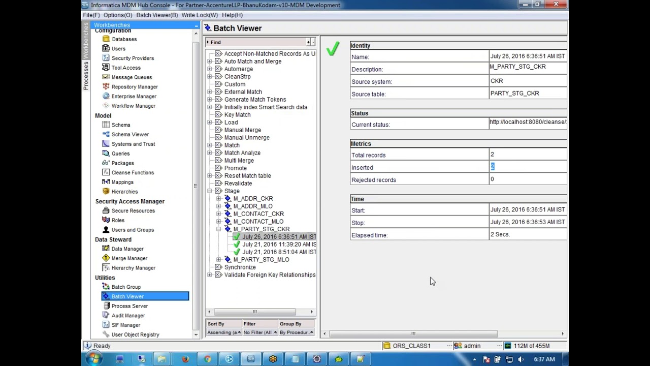 Asha24 | Informatica MDM Online Lesson 26 | Asha24.com | Asha24
