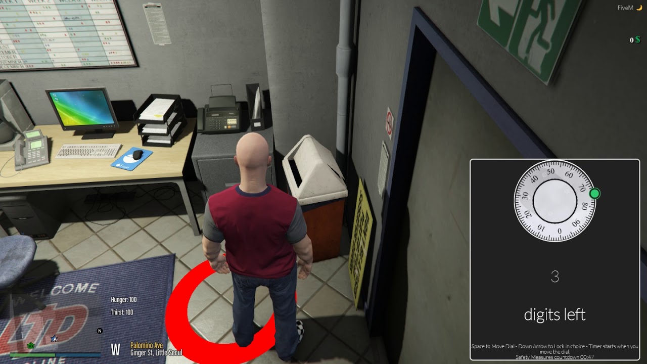 Badlands RP: Store Robbery/Safe Cracking update (early prototype)