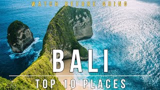 Top 10 places to visit in Bali | Bali Indonesia 2023