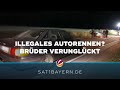 Illegales Autorennen? Zwei Brüder bei Baunach verunglückt
