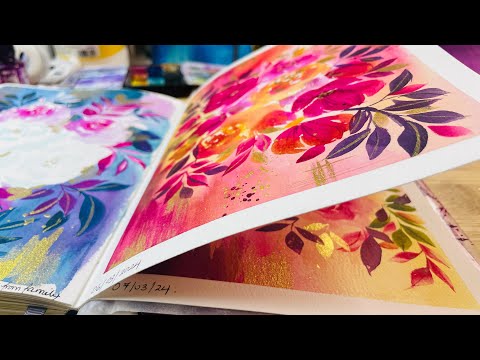 One year in my Sketchbook - Sketchbook Tour