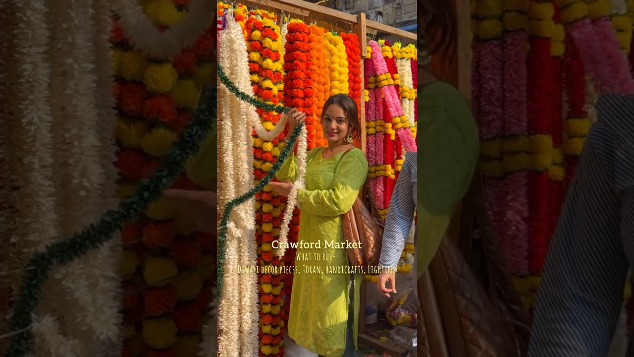 Best Local Markets in Mumbai for Diwali Shopping | Crawford Market | Bhuleshwar Market | 