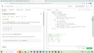 LeetCode 6. Zigzag Conversion - LIVE coding & thought process (Part 3)