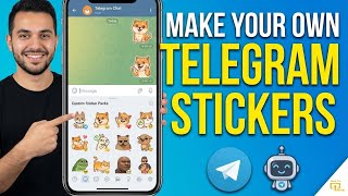 Как создать собственные стикеры для Telegram (пошаговое руководство 2026 года) ✅ screenshot 1