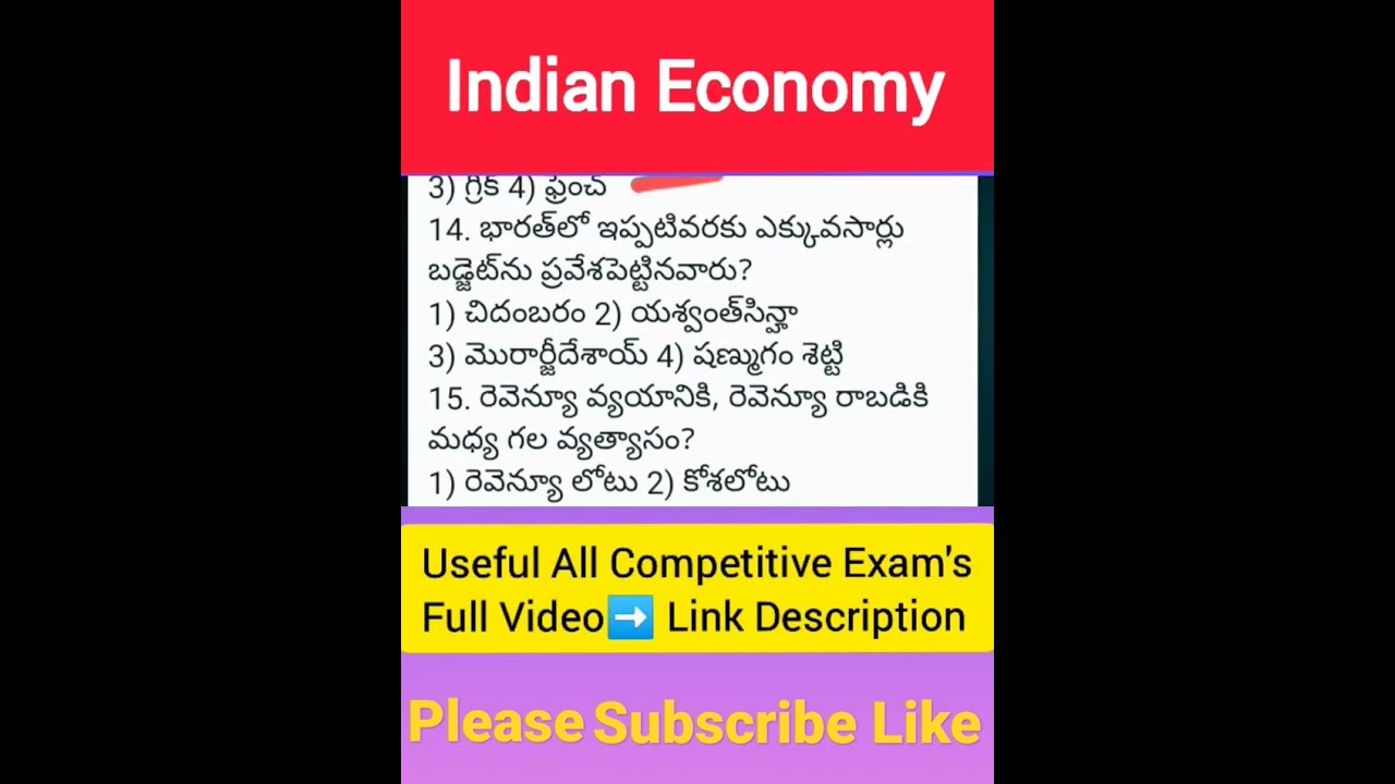 Indian Economy 
