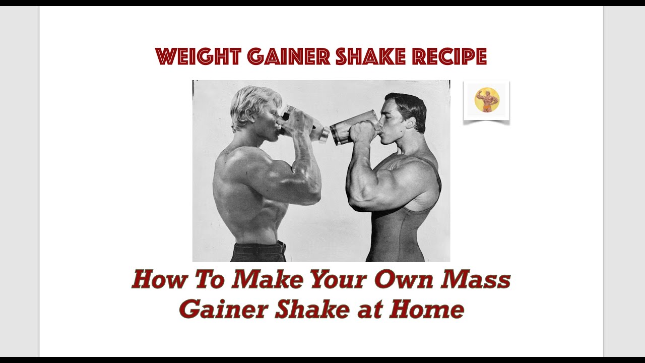 Mass Gainer Shake Recipe | Bulk Up and Add Muscle | Gain Muscular Bodyweight