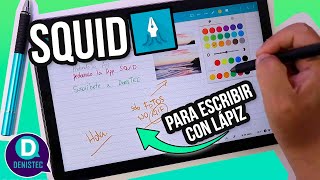 SQUID: App for taking notes and annotations on any Android Tablet or Mobile Phone screenshot 2