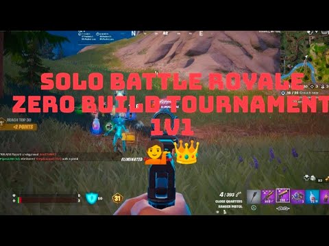 Fortnite competitive tournament Solo zero build 1v1 examples - YouTube