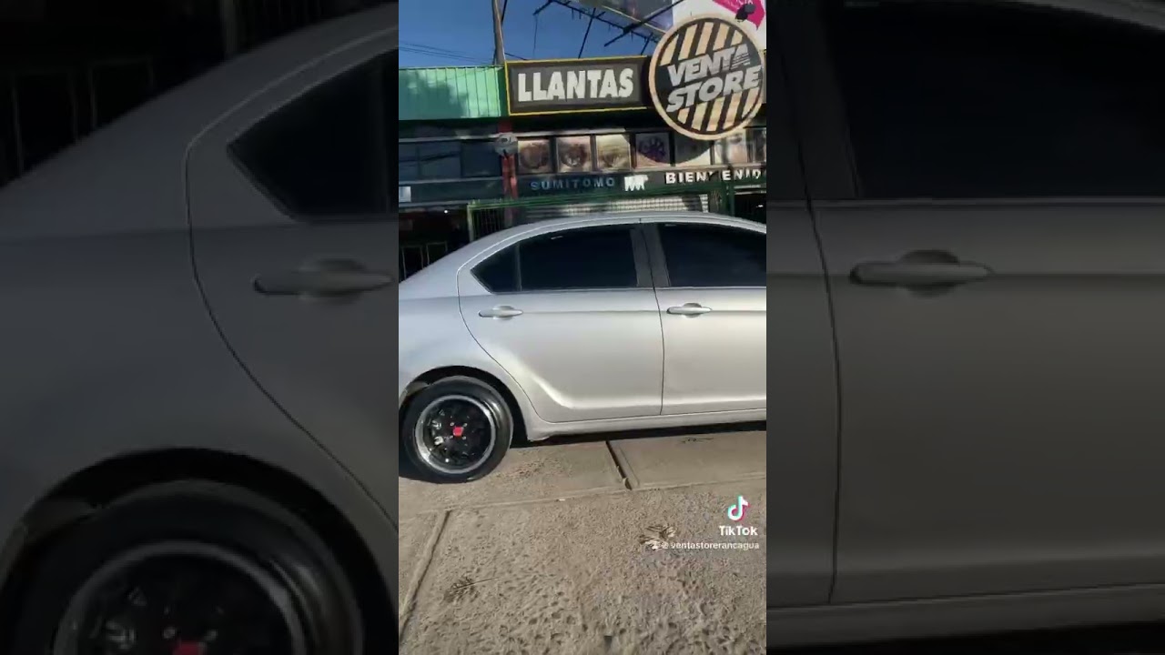 Llantas 15x8.25 4x100/114 + 195/50R15 😎👏 