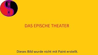 Das Epische Theater - Der Gute Mensch Von Sezuan