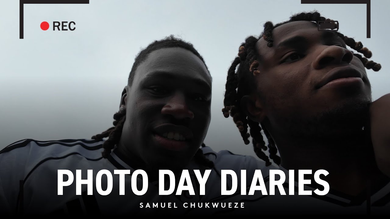 Photo Day Diaries | Calvin Bassey and Samuel Chukwueze vlog squad photo day