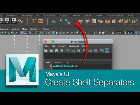 Create Separators For Custom Shelves
