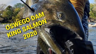 Oswego Dam Fishing for Salmon