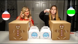 Mother VS Daughter Gingerbread House