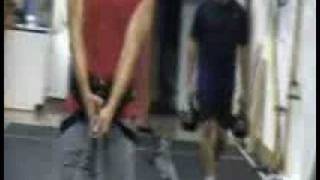 Lose Stomach Drag Walk Push