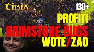 Extra Profit! Tibia Brimstone Bug WOTE Zao