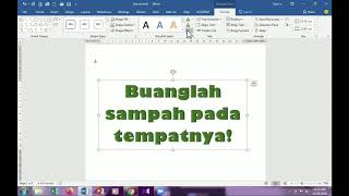 Cara membuat WordArt - Belajar Microsoft Word (TIK Kelas 3)