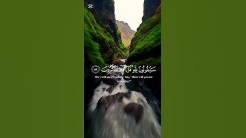 قل لمن الارض و من فيها  سورة الأنبياء الآية 16