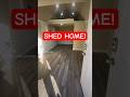 The $5,000 Shed That Became a Dream Tiny Home #TinyHouse #BeforeAndAfter