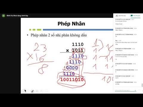 Video: Lệnh nào được sử dụng cho phép nhân có dấu?