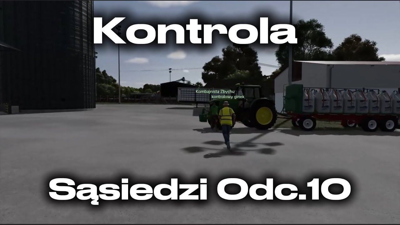 Kontrola , Zbyszek potrącony ,, Sąsiedzi ,, odc.10