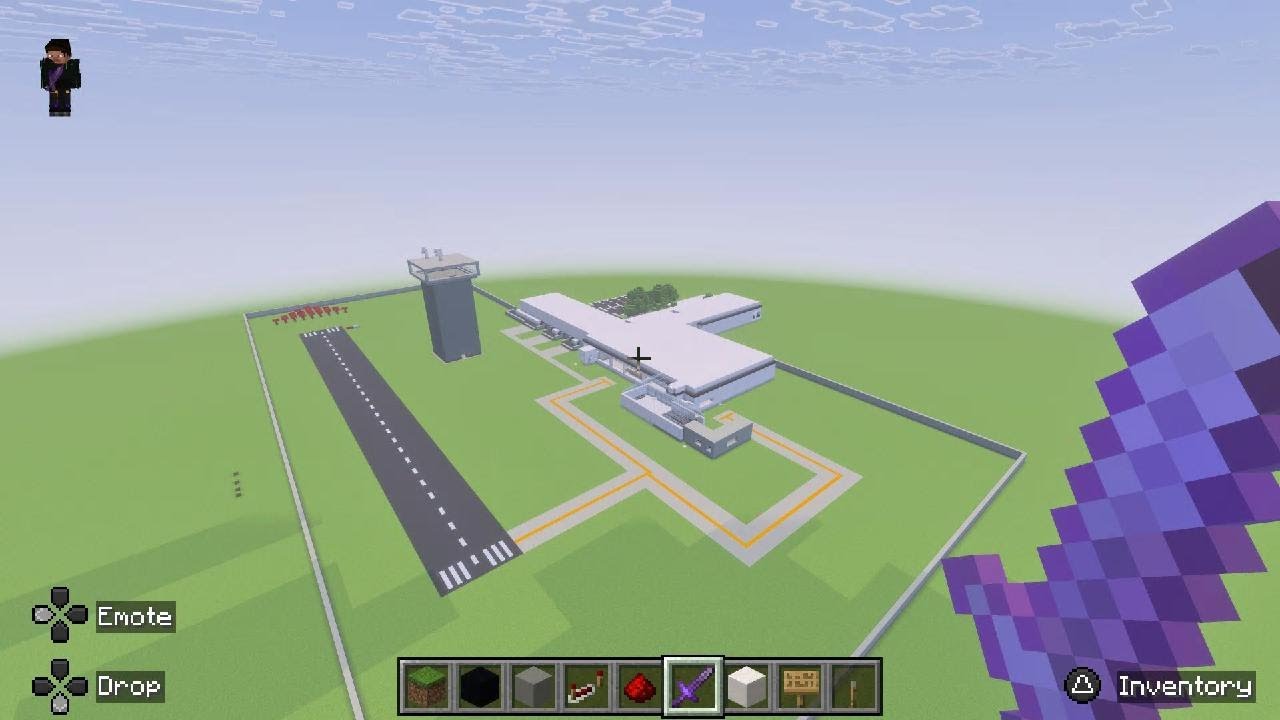 A tour of Sunshine Coast airport in Minecraft! (500 sub special)￼